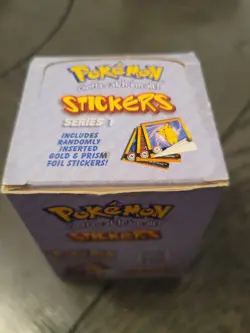 1999 Pokemon ArtBox Stickers Series 30 Packs | Not Sealed | Minor Damage - Image 3