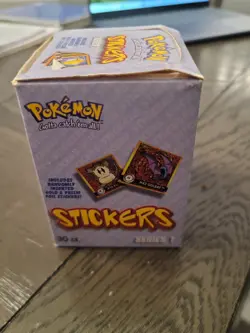 1999 Pokemon ArtBox Stickers Series 30 Packs | Not Sealed | Minor Damage - Image 4