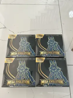 IN HAND Pokemon TCG Mega Evolution Lucario Elite Trainer Box ETB✅✅ - Image 1
