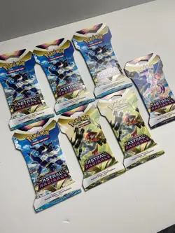 Pokemon TCG Astral Radiance Sleeved Booster Packs SEALED LOT OF 7 - Image 2