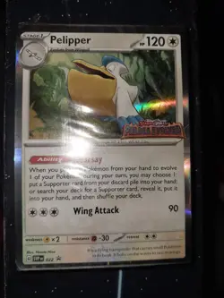 Pokemon SEALED Pelipper SVP 022 SV Paldea Evolved Build-n-Battle Prerelease Pack - Image 1