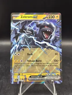 Pokemon TCG Zekrom ex 034/086 SV: Black Bolt Double Rare Holo NM - Image 1