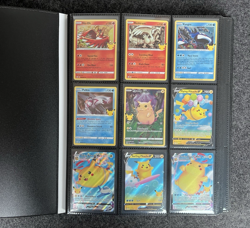 Pokemon Celebrations Master Set | Promos | Gold Metal Charizard Pikachu | Binder - Image 3