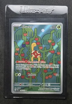 Shuckle 136/132 - Pokemon Mega Evolution Illustration Rare - Image 1
