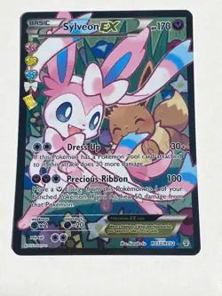 Sylveon EX - Generations: Radiant Collection - RC32- Light Play - Full Art Holog - Image 1