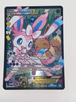 Sylveon EX - Generations: Radiant Collection - RC32- Light Play - Full Art Holog - Image 2