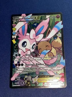 Sylveon EX - Generations: Radiant Collection - RC32- Light Play - Full Art Holog - Image 3