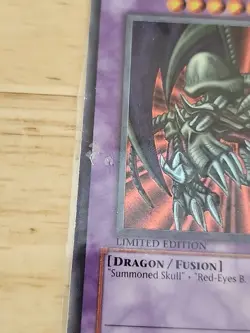 Yugioh B. Skull Dragon BPT-006 Secret Rare Limited Edition Trading Card READ Vtg - Image 4