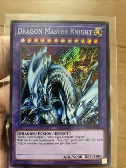 Dragon Master Knight LCKC-EN065 Unlimited Secret Rare NM +Bonus FREE SHIPPING! - Image 4