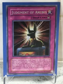 Yu-Gi-Oh! TCG Judgment of Anubis Dark Crisis DCR-105 Secret Rare Unlimited NM - Image 1