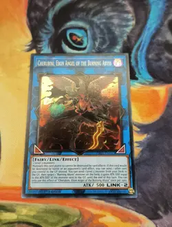 Cherubini Ebon Angel of the Burning Abyss 1st Edition Super Rare RA01-EN042 - Image 4