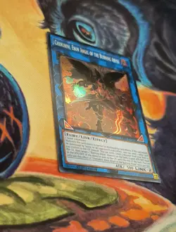 Cherubini Ebon Angel of the Burning Abyss 1st Edition Super Rare RA01-EN042 - Image 5