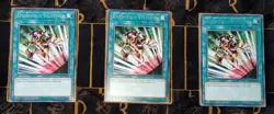 YUGIOH Emergency Teleport x3 (GRCR-EN055) Rare 1st Edition Near Mint - Image 1