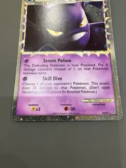 🔥Pokemon Card: Crobat PRIME HOLO 84/95 HGSS Unleashed Set ULTRA Rare! NM - Image 2