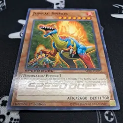 Jurrac Spinos SBTK-EN023 1st Edition Speed Duel NM Near Mint Yu-Gi-Oh! Card - Image 3