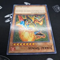 Jurrac Spinos SBTK-EN023 1st Edition Speed Duel NM Near Mint Yu-Gi-Oh! Card - Image 5