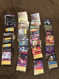 100 Disney Lorcana Fabled Card Lot Of Rare S.R,Uncommons Common, FOILS - Image 1
