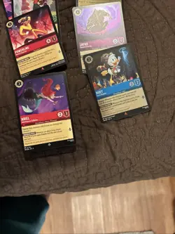 100 Disney Lorcana Fabled Card Lot Of Rare S.R,Uncommons Common, FOILS - Image 4