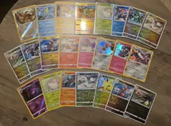 Sun & Moon Holo Reverse Holo Cosmo Promo Pokemon Card 23+ Lot Multi Language - Image 1