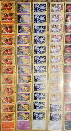 Pokemon TCG 25th Anniversary Celebrations Card Lot of 211 Holos V & Vmax Sleeved - Image 4