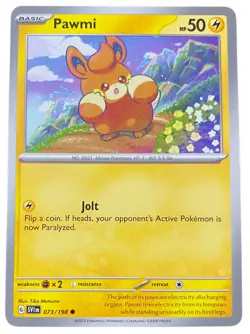 Pawmi 073/198 Scarlet & Violet Pokemon TCG Card 2023 Free Postage - Image 1