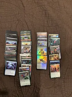 MTG Spiderman Lot Of 80 Cards! Free Shipping !! Commons Uncommons Rares FOILS - Image 1