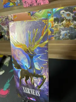 🔥NON TCG Pokemon Eif Origin Collection 3.0 Xerneas Ticket Stub Long Card Tarot - Image 3