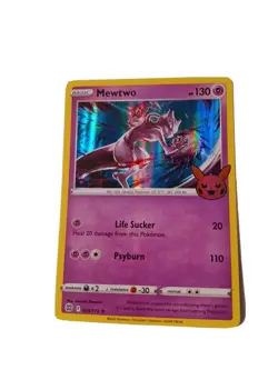 Mewtwo Holo Rare Pokemon Card 056/172 NM-Mint Trick or Trade Halloween - Image 1