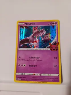 Mewtwo Holo Rare Pokemon Card 056/172 NM-Mint Trick or Trade Halloween - Image 2