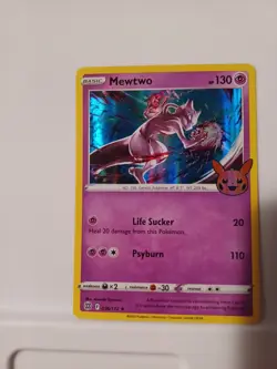 Mewtwo Holo Rare Pokemon Card 056/172 NM-Mint Trick or Trade Halloween - Image 4