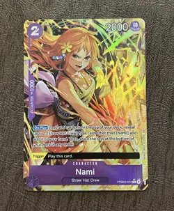 Nami PRB02-012 R ONE PIECE Card The Best 2 - ONE PIECE Card Game English Alt - Image 1