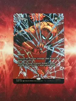2025 Magic The Gathering Spider-Man Tangle M 0038 X2 Two Cards - Image 1