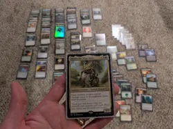 MTG Commander TOUGHNESS CREATURES 100 Card Deck Sleeved Ready to Play-READ DESC - Image 1