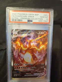 Charizard VMAX Pokemon SWSH261 SWSH: Sword & Shield Promo Cards Holo PSA 10 - Image 1