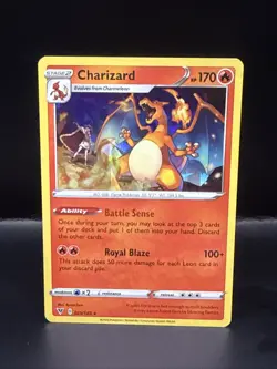 Pokemon Cards Charizard 025/185 Vivid Voltage Cracked Ice Holo Promo - (NM) - Image 1