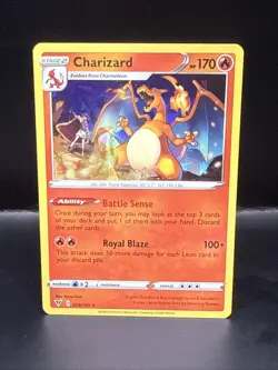 Pokemon Cards Charizard 025/185 Vivid Voltage Cracked Ice Holo Promo - (NM) - Image 2