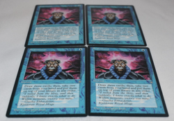 Magic card: MTG 4 x Brainstorm Blue Instant Ice Age Christopher Rush - Image 1