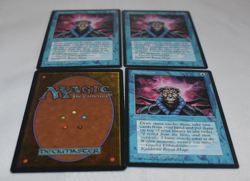 Magic card: MTG 4 x Brainstorm Blue Instant Ice Age Christopher Rush - Image 4