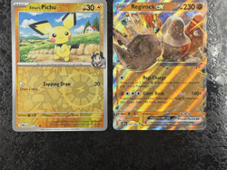 POKEMON MAGNETON - WHIMSICOTT EX - PICHU - REGIROCK EX CARDS (SET OF 4) - Image 3