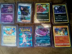 8 Card Pokemon Lot With Full Art Rare Double Rare And Promos Holos And Trainer - Image 2