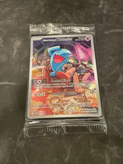 Team Rocket's Wobbuffet 203 MINT + SEALED Sv: Destined Rivals Promo Card NM/M! - Image 2