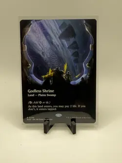 MTG Godless Shrine (Borderless) Edge of Eternities R 0280 EOE Non Foil - Image 1