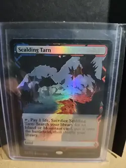 Scalding Tarn Showcase Foil Zendikar Rising Magic The Gathering - Image 1