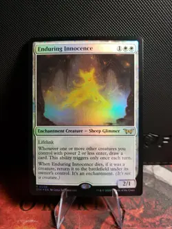 MTG Enduring Innocence 0006 Duskmourn House Of Horror Foil Rare - Image 1