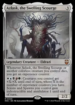 2x Azlask, the Swelling Scourge - Foil MH3C LP MTG - Image 1