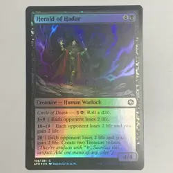 MTG Herald of Hadar 108 Adventures in the Forgotten Realms AFR Common Foil NM - Image 1