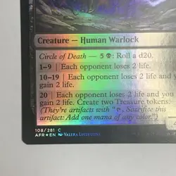 MTG Herald of Hadar 108 Adventures in the Forgotten Realms AFR Common Foil NM - Image 5