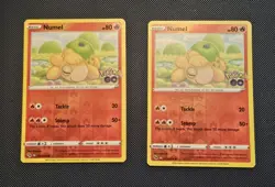 Pokemon TCG Numel Reverse Holo Card Peelable Ditto, 013/078, Pokemon Go - Image 1
