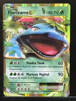 Carte Pokemon Florizarre EX 1/108 XY12 Evolutions Set De Base FR Wizards - Image 2