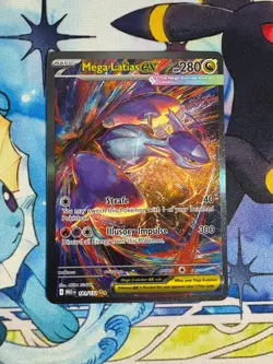 2025 Pokemon Mega Evolutions Mega Latias EX Special Illustration Rare #181 - Image 1